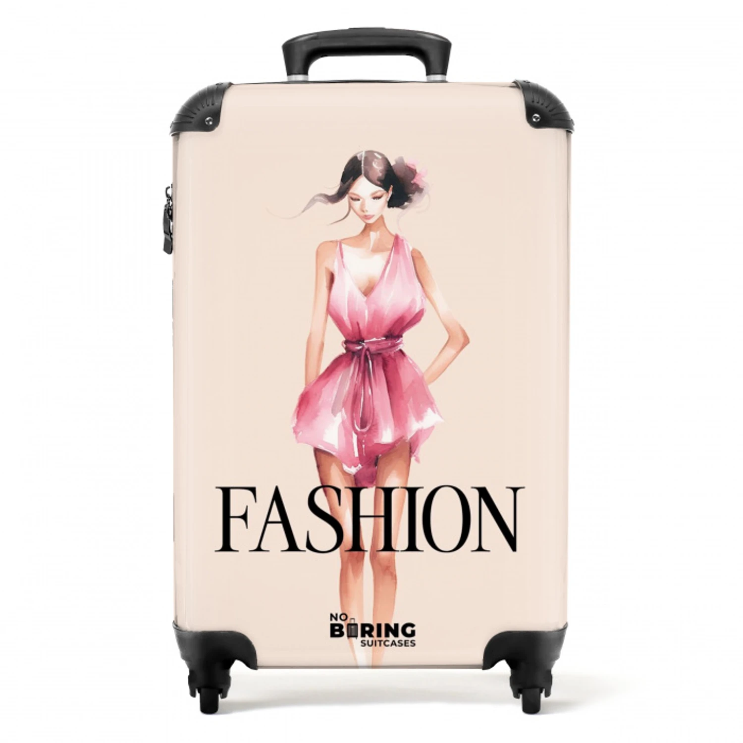 20 NBS - Handbagage koffer - Unisex middel -productfoto_recht