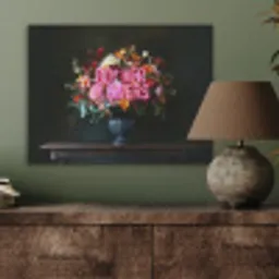 Quote - Bloemen - Vaas - Neon PET vilt klein -sfeer2