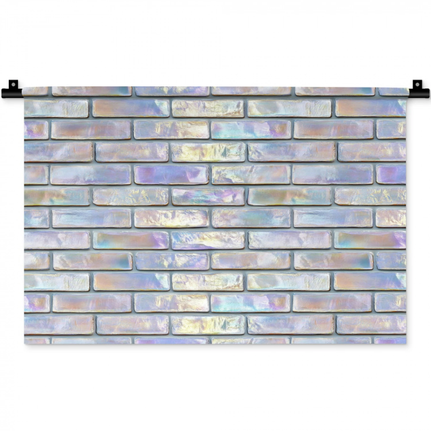 Glimmende - Muur - Stenen Wandkleed katoen klein 269 -zz3d