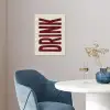 Rood - Vintage - Decoratie - Japandi poster papier klein -sfeer3