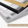 Surfer - Golf - Vervaagd - Zwart Textielframe zwart klein -USP_kleurenDE