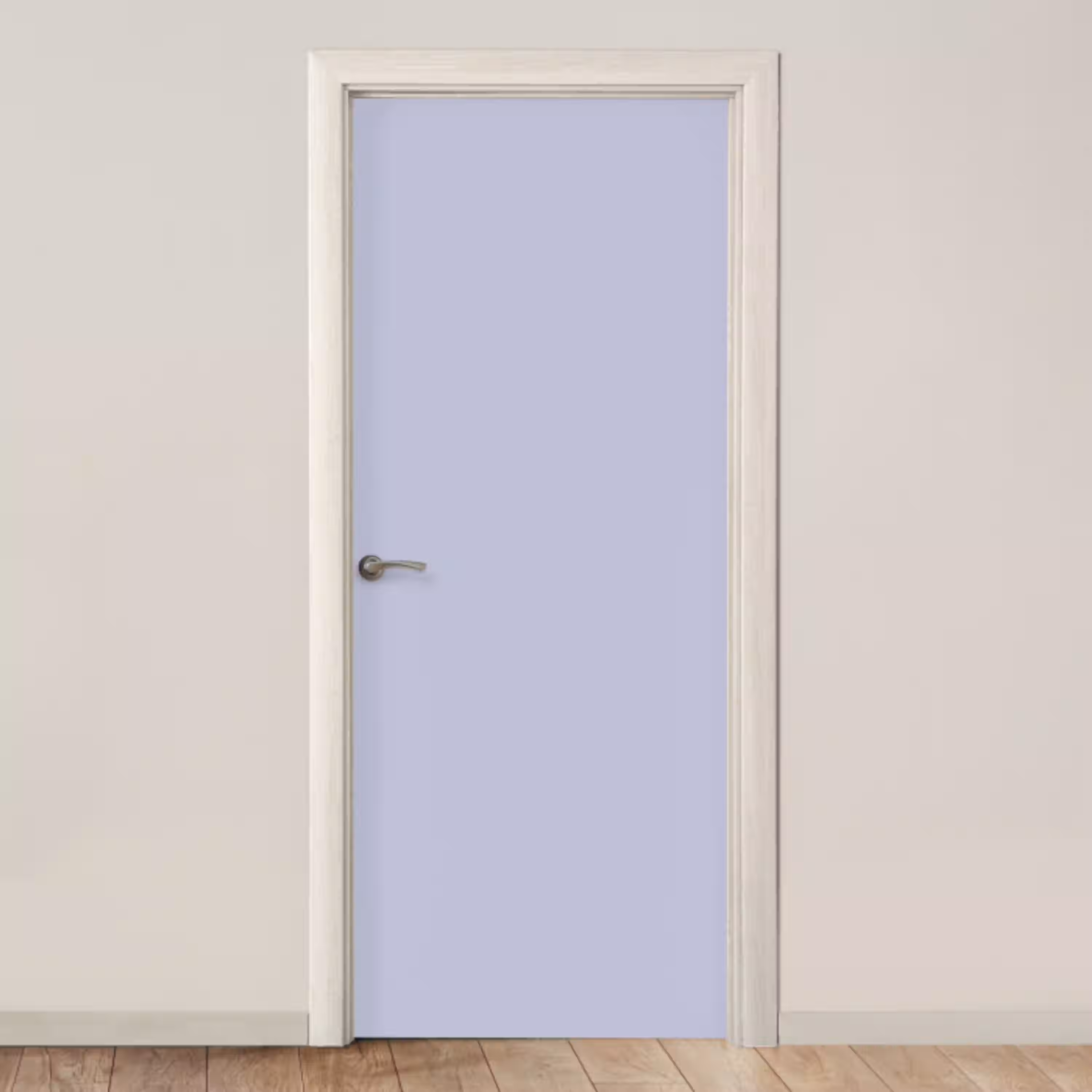 Chalky - Lavender - Paars deurposter klein 289 -3d_beige