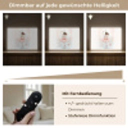 Ballerina - Fee - Roze Light Box met batterij (Wandlamp) middel -USP_dimbaarDE