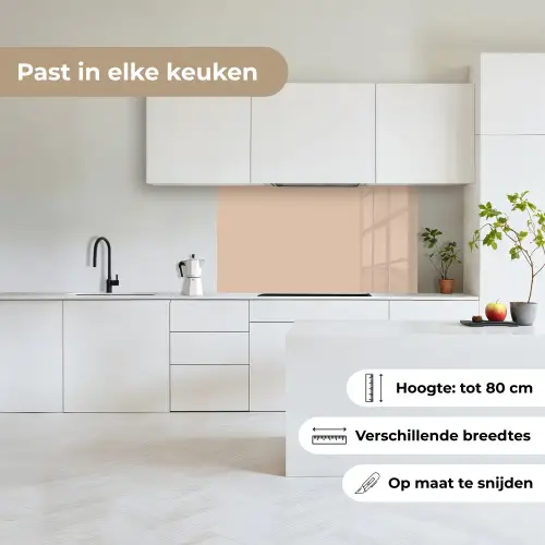 Zachte Zandgloed keuken achterwand 2 middel -sfeer4_NL