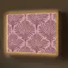 Varen - Patroon - Paars Light Box met batterij (Wandlamp) middel 907 -z3d_website