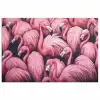Flamingo - Roze - Dieren poster papier klein -3d