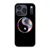 Yin-Yang - Cirkel - Regenboog Telefoonhoesje iPhone 17 Pro klein -3d