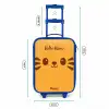 Kawai - Tijger - Oranje Kinderkoffer - Blauw klein -productfoto_formaten