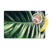 Inductie beschermer - Bananenblad - Tropisch - Jungle - Bladeren Placemat vinyl groot -zzzproduct_Kitchenyeah-website