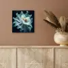 Zeewezen - Wit - Golven - Water aluminium wit klein -sfeer4