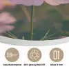Bloemen - Paars - Wazig Akoestische PET Vilt - Rond klein -closeup_NL