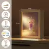 Framboos - Smoothie - Drinken - Roze Light Box met kabel (Tafellamp) klein -USP_NL