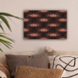 Boheems - Oog - Bruin canvas 2cm klein 34 -sfeer1