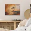 Boom - Landschap - Oranje PET vilt klein -sfeer3