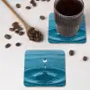 Waterdruppel - Water - Oppervlakte onderzetter kurk middel -sfeer2