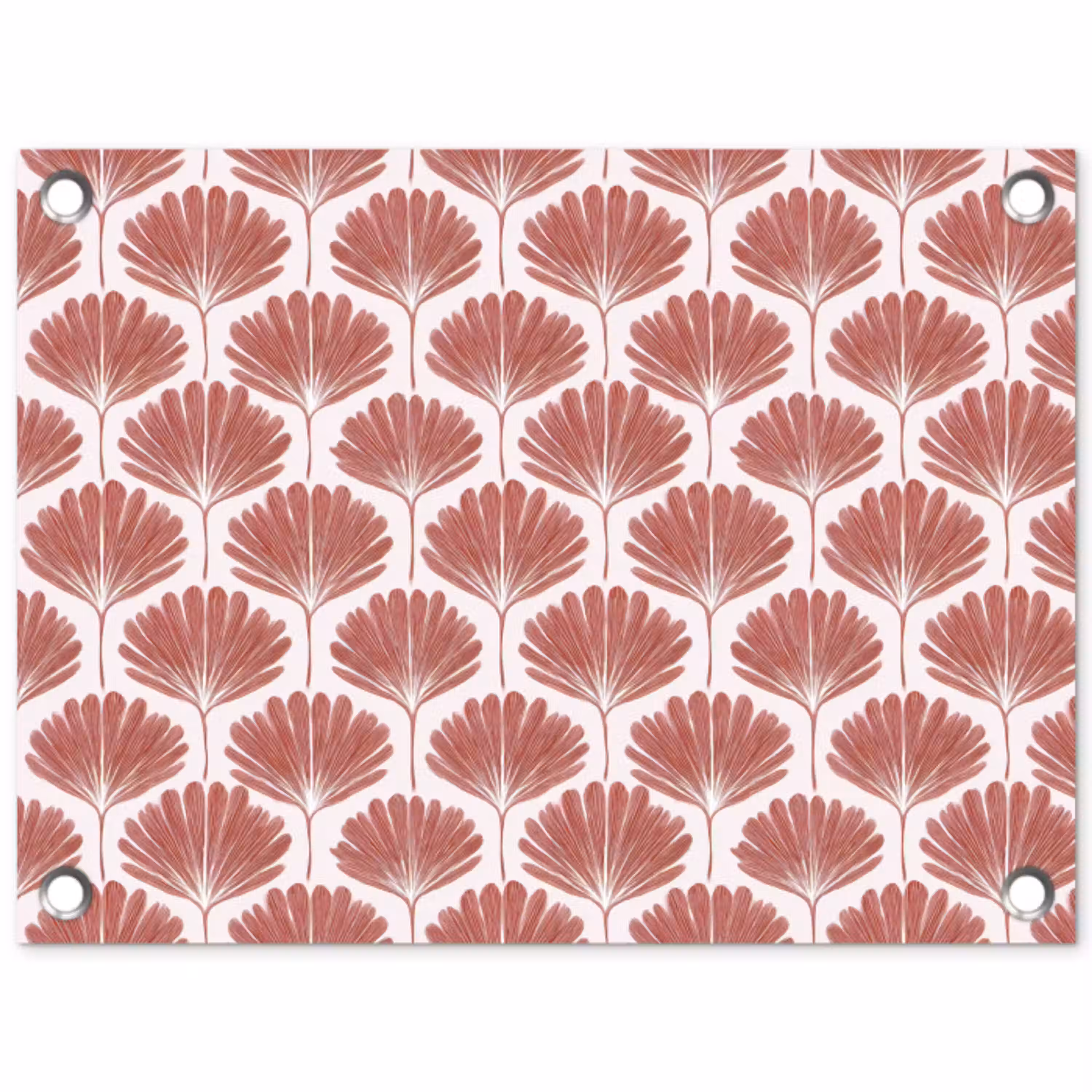 Waaier - Motief - Terra tuinposter los doek klein 239 -3d