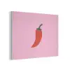 Peper - Rood - Illustratie PET vilt klein -3d