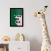 This is art - Schaduw - Roze fotolijst zwart zonder passe partout klein -usfeer4_kinderkamer