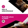 Schotse Hooglander - Horens - Zwart - Dieren - Natuur - Wild - Koe Inductie beschermer vinyl 3mm klein -wsfeer6_website