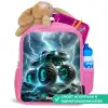 Thunder Wheels Kinderrugzak - Roze middel -inhoud_NL