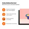 Noodles - Kom - Blauw - Illustratie Inductie beschermer vinyl 3mm klein -zzzzzzz-td-ups