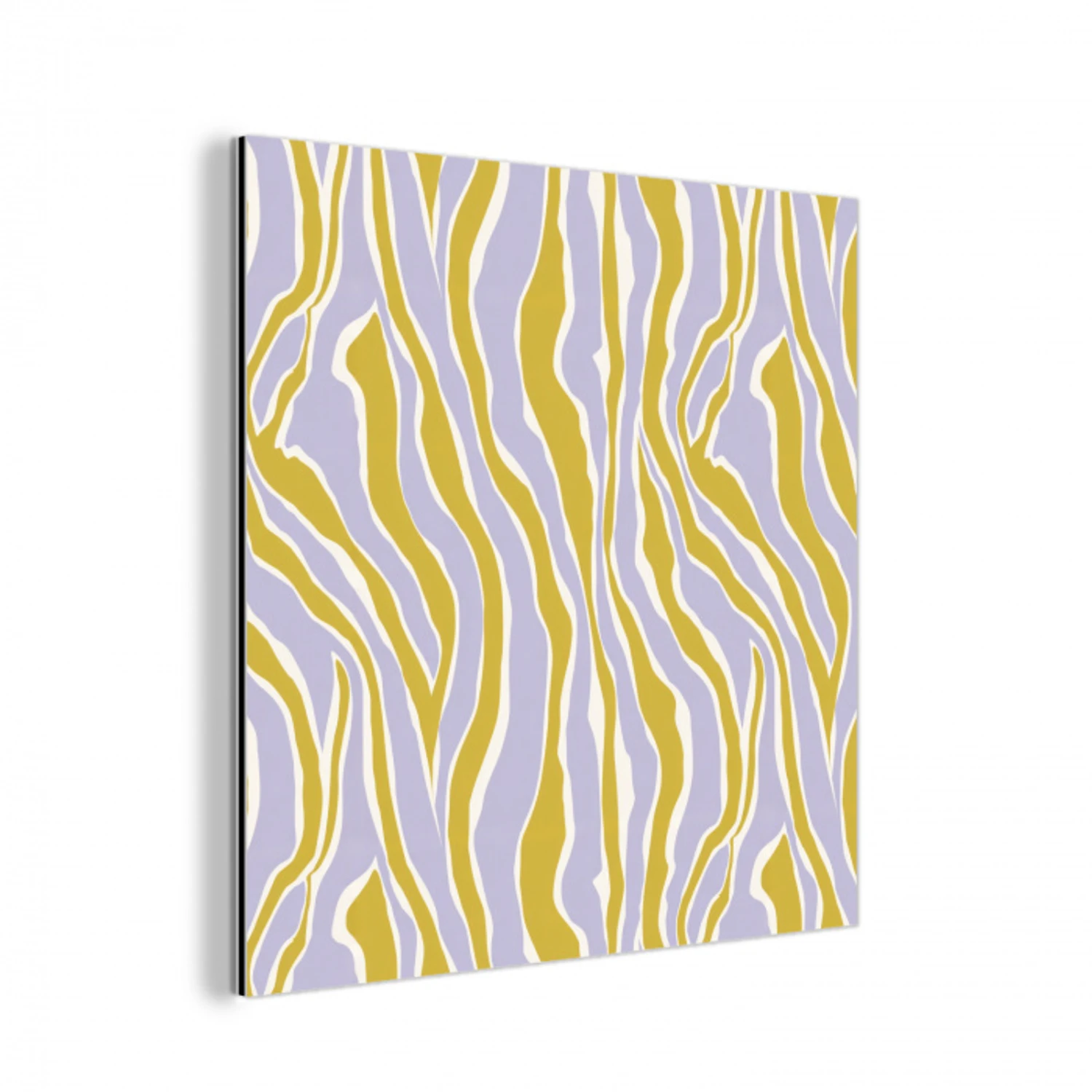 Zebra - Modern - Meerkleurig aluminium wit klein 46 -3d