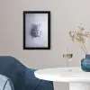 Kever - Delfts  - Blauw - Goud fotolijst zwart zonder passe partout klein -sfeer4