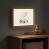 Puppy - Raceauto - Oranje Light Box met batterij (Wandlamp kind) middel -sfeer5_kind