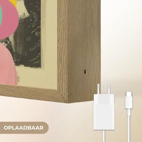 Meisje - Zonnebril - Kat - Retro Light Box met batterij (Wandlamp) middel -USP_websiteoplaadbaarNL