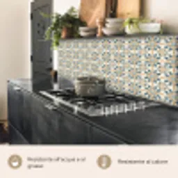 Patroon - Klassiek - Kleurrijk keuken achterwand 2 middel 871 -usp_IT