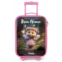 Beer - Vlinders - Bos - Fairy Kinderkoffer - Roze klein -zz3dotto