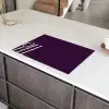 Oh hi - Paars - Cursief Inductie beschermer vinyl 3mm klein -sfeer8