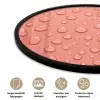 Water - Druppels - Roze Fotolijst rond zonder passe partout klein -closeup_NL