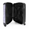 Vintage bloemenpatroon - Lichtpaars NBS - Handbagage koffer - Kinderen Unisex middel -binnenkant