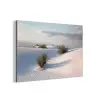 Duinen - Gras - Wolken - Beige aluminium wit klein -3d