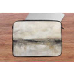 Landschap - Horizon - Natuur - Abstract - Neutraal laptophoes neopreen klein -tafel