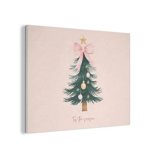 Christmas Season - Kerst - Kerstboom - Roze PET vilt klein -3d