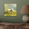 Schaap - Weide - Groen aluminium wit klein -sfeer2