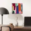 Vormen - Ritmisch - Kleuren - Abstract aluminium wit klein -sfeer5