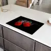 Spektakel van Paprika en Water Inductie beschermer vinyl 3mm klein -sfeer8