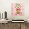Matcha - Hond - Roze - Groen plexiglas 5mm klein -sfeer1