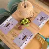 Eten - Taart - Bessen - Blauw Placemat vinyl groot -zzsfeer5_Kitchenyeah-website