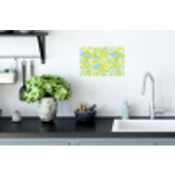 Modern - Bloemen - Groen Muursticker klein 286 -keuken