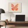 Vlinder - Minimalistisch - Roze PET vilt klein -sfeer5