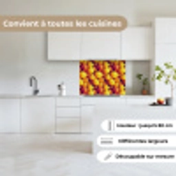 Vrucht - Waterdruppels - Oranje keuken achterwand 2 middel 865 -sfeer4_FR