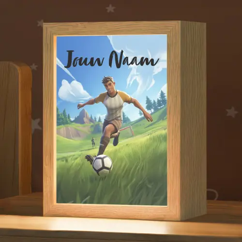 Voetbal - Jongen - Goal - Voetbaltenue Light Box met kabel (Kinderlampje) klein -zzz_3d_website