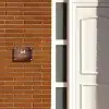 Verweerd metaal - Modern Naambord Rechthoek middel -sfeer3-rechthoek-S