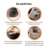 Where to next - Strand - Voetstappen Inductie beschermer vinyl 3mm klein -zzzzzzz-td-werking