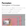Leeuw - Pak - Geruit - Bril Muismat XXL klein -sfeer5