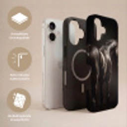 Krachtig - Paard - Donker Toughcase MagSafe Apple iPhone 17 klein -USP_Lagen_DE